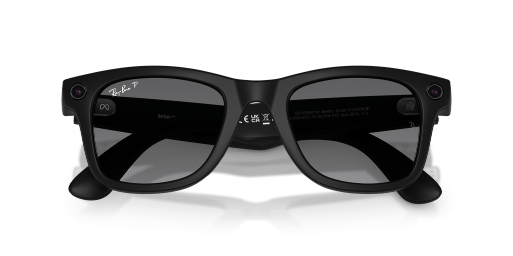 Mat Zwart · Graphite Polarized | gevouwen / achterzijde | AI-OPTICS.nl