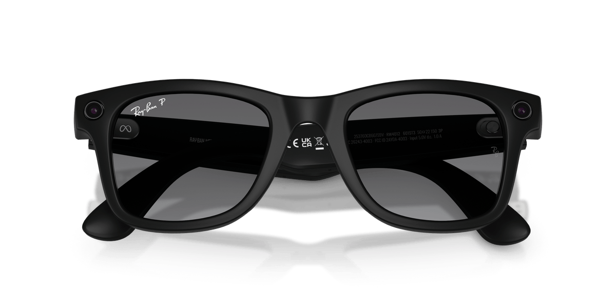 Mat Zwart · Graphite Polarized | gevouwen / achterzijde | AI-OPTICS.nl