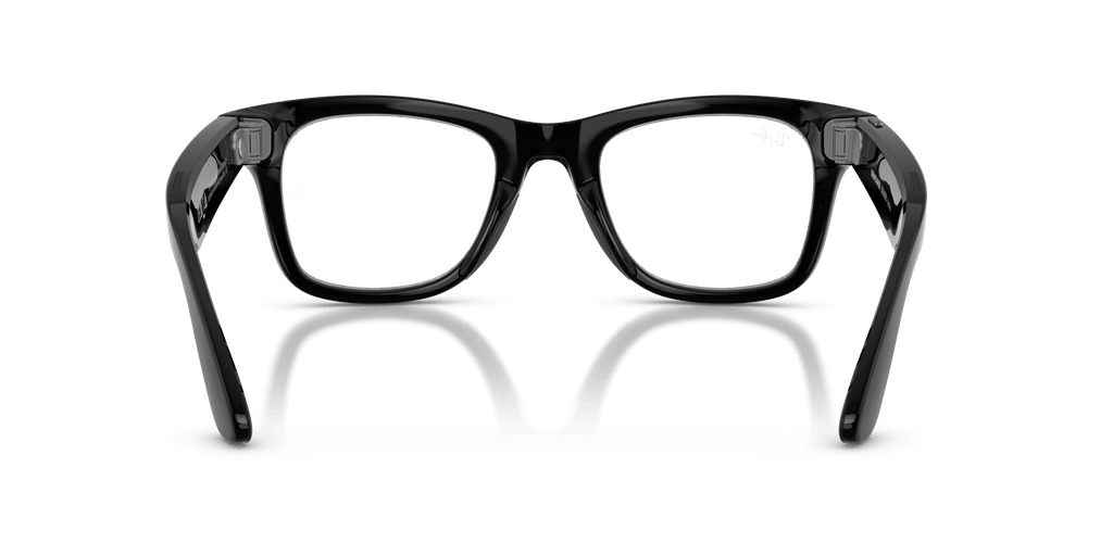 Glanzend Zwart · Transitions Graphite Green | achteraanzicht | AI-OPTICS.nl