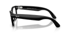 Glanzend Zwart · Transitions Graphite Green | zijaanzicht | AI-OPTICS.nl