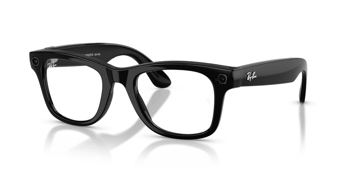 Glanzend Zwart · Transitions Graphite Green | schuin vooraanzicht | AI-OPTICS.nl