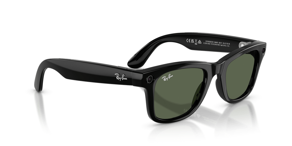 Glanzend Zwart · G-15 Groen | schuin achteraanzicht | AI-OPTICS.nl