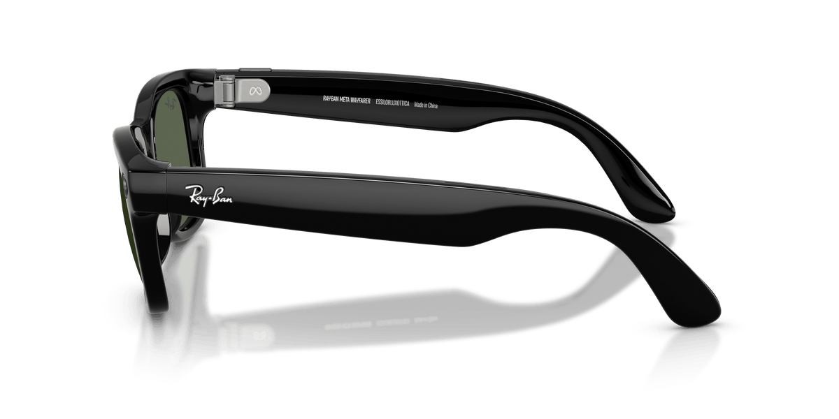 Glanzend Zwart · G-15 Groen | zijaanzicht | AI-OPTICS.nl