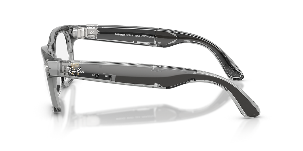 Transparant Grijs · Transitions Sapphire | zijaanzicht | AI-OPTICS.nl