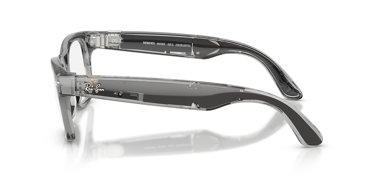 Transparant Grijs · Transitions Sapphire | zijaanzicht | AI-OPTICS.nl