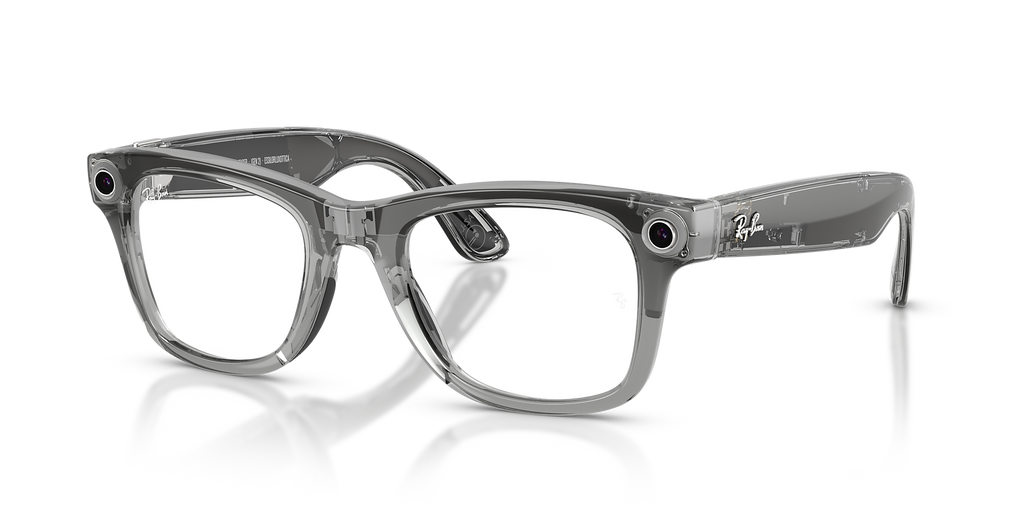 Transparant Grijs · Transitions Sapphire | schuin vooraanzicht | AI-OPTICS.nl