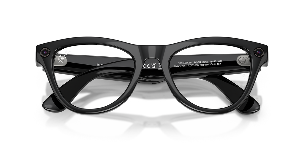 Glanzend Zwart · Clear Blue-Violet Filter | productfoto 5 | AI-OPTICS.nl