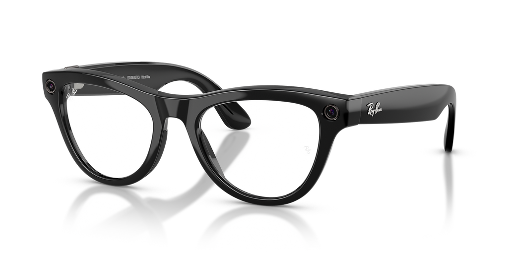 Glanzend Zwart · Clear Blue-Violet Filter | productfoto 1 | AI-OPTICS.nl