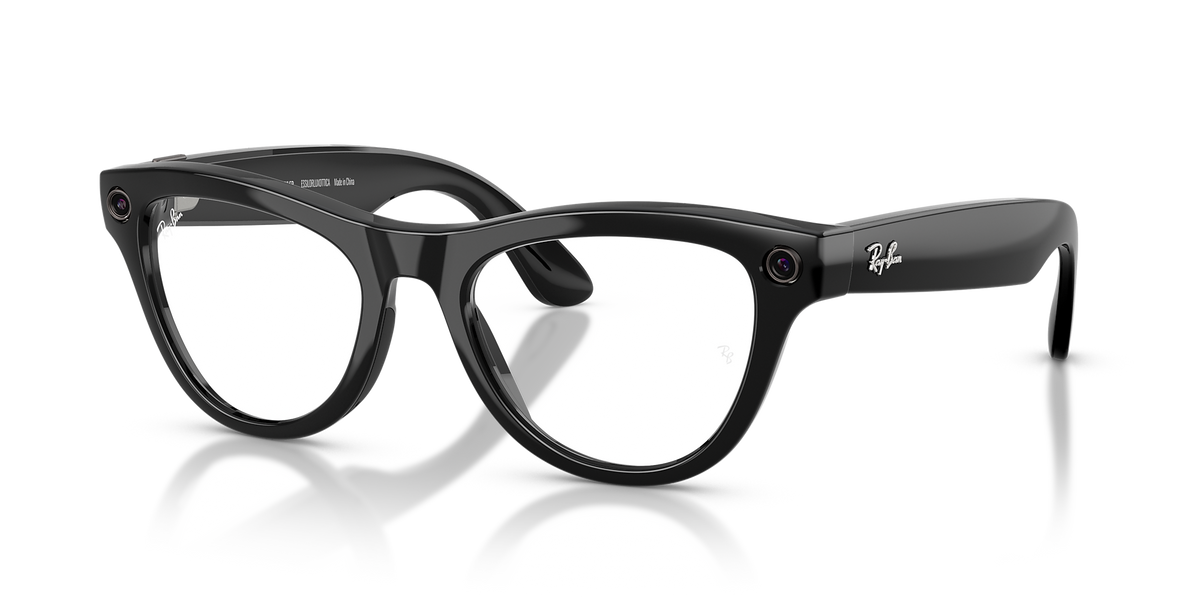 Glanzend Zwart · Clear Blue-Violet Filter | productfoto 1 | AI-OPTICS.nl