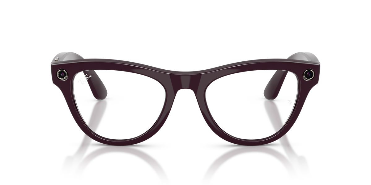 Glanzend Mystic Violet · Transitions Amethist | vooraanzicht | AI-OPTICS.nl