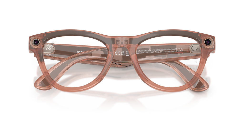 Glanzend Peach · Transitions Bruin | productfoto 5 | AI-OPTICS.nl