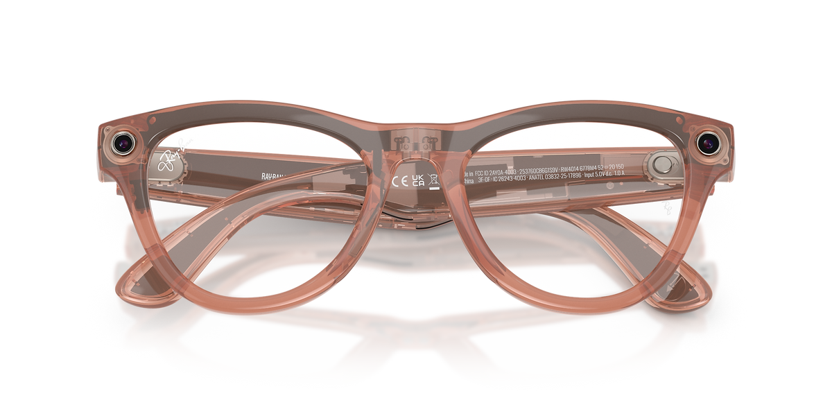 Glanzend Peach · Transitions Bruin | productfoto 5 | AI-OPTICS.nl