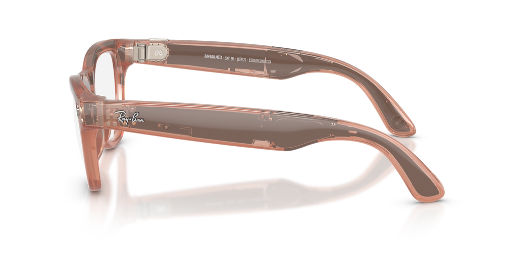 Glanzend Peach · Transitions Bruin | productfoto 3 | AI-OPTICS.nl
