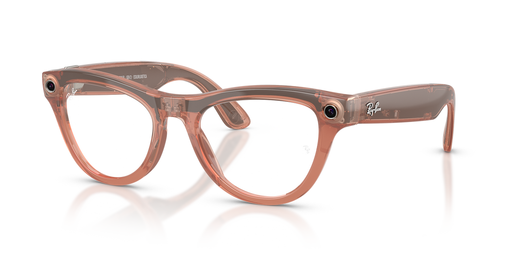 Glanzend Peach · Transitions Bruin | productfoto 1 | AI-OPTICS.nl