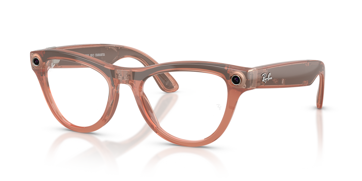 Glanzend Peach · Transitions Bruin | productfoto 1 | AI-OPTICS.nl