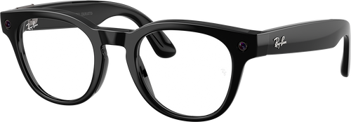 Glanzend Zwart · Demo-brillenglas | vooraanzicht | AI-OPTICS.nl