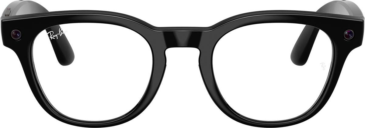 Glanzend Zwart · Demo-brillenglas | productfoto 2 | AI-OPTICS.nl