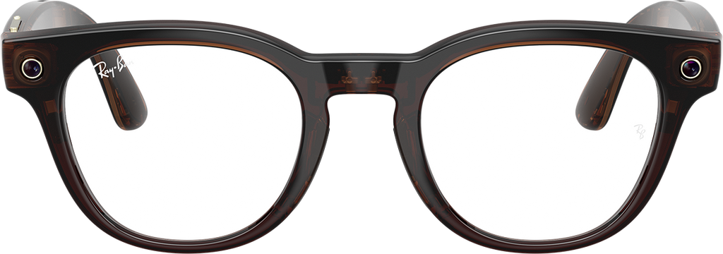 Glanzend Transparant Umber · Demo-brillenglas | productfoto 2 | AI-OPTICS.nl