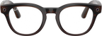 Glanzend Transparant Umber · Demo-brillenglas | productfoto 2 | AI-OPTICS.nl