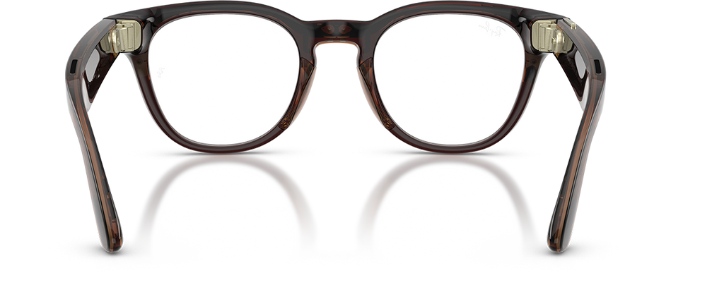 Glanzend Transparant Umber · Demo-brillenglas | productfoto 4 | AI-OPTICS.nl