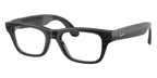 Glanzend Transparant Zwart · Clear | productfoto 2 | AI-OPTICS.nl