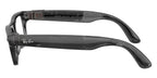 Glanzend Transparant Zwart · Clear | productfoto 3 | AI-OPTICS.nl