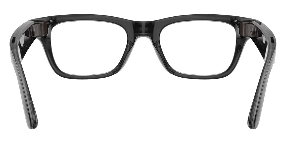 Glanzend Transparant Zwart · Clear | productfoto 4 | AI-OPTICS.nl