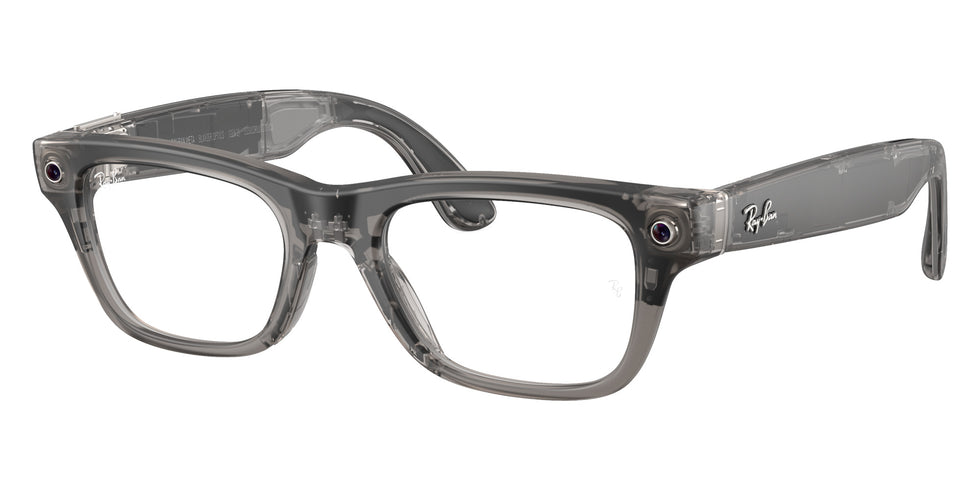 Mat Transparant Ice Grey · Clear | productfoto 2 | AI-OPTICS.nl