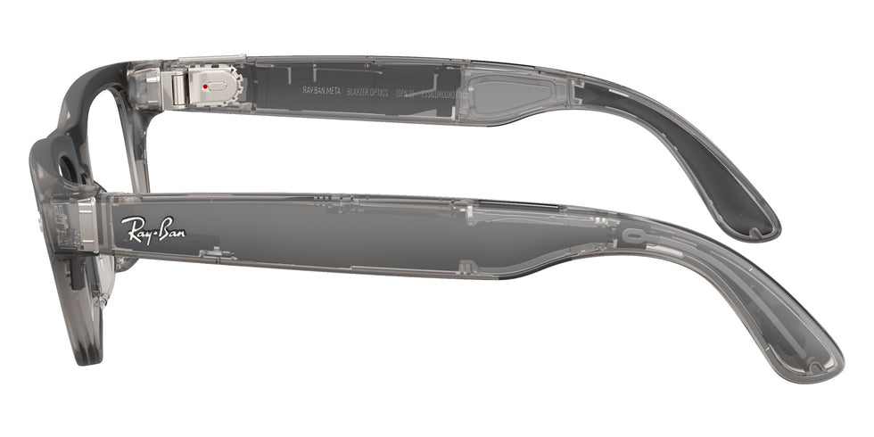 Mat Transparant Ice Grey · Clear | productfoto 3 | AI-OPTICS.nl