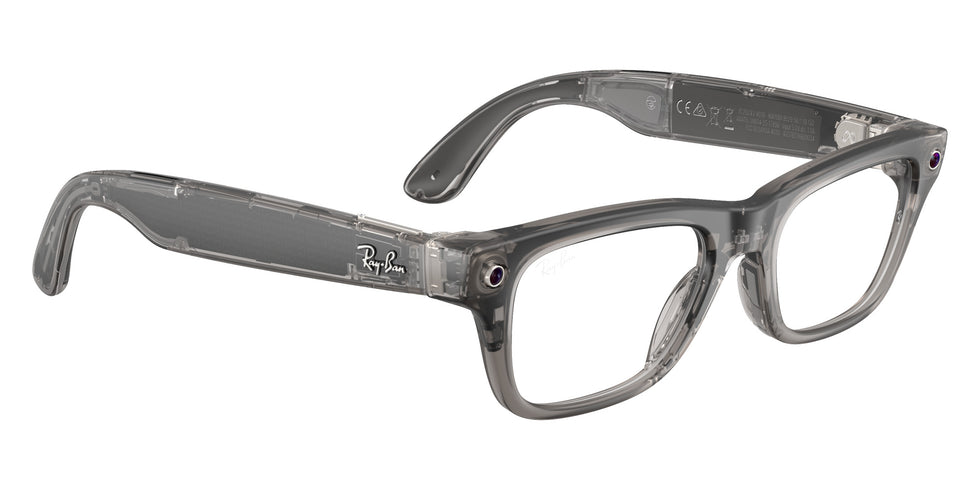 Mat Transparant Ice Grey · Clear | productfoto 5 | AI-OPTICS.nl