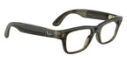 Glanzend Transparant Dark Olive · Clear | productfoto 5 | AI-OPTICS.nl